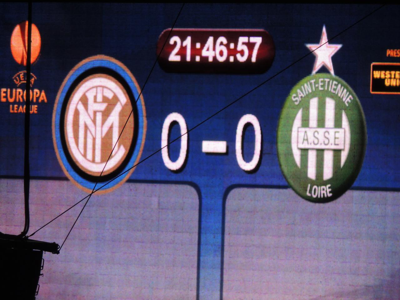 INTER MILAN / ASSE   23 OCTOBRE 2014